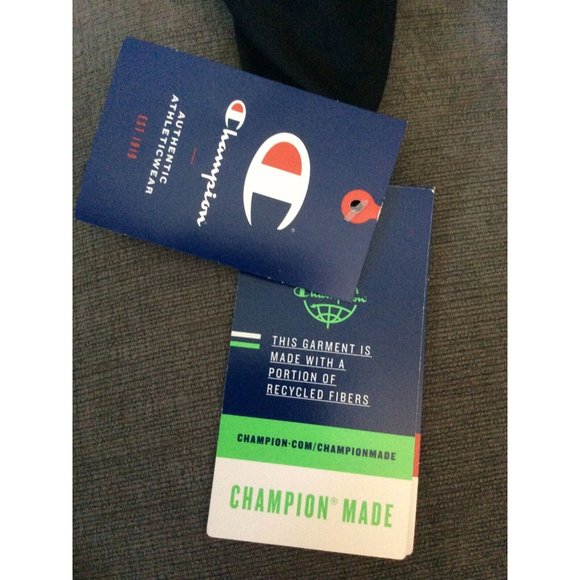 NWT, Champion, Size L, Men’s Black Active Tee, Wicking, Anti-Odor - Picture 4 of 5